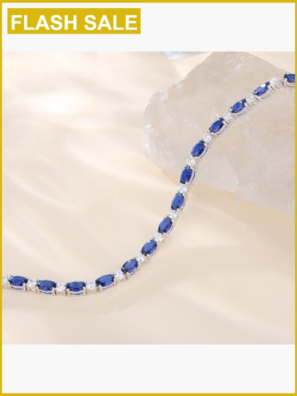 Sterling Silver Tennis Bracelet Adjustable Bolo Design Fine Jewelry Gift - Picture 3 of 7